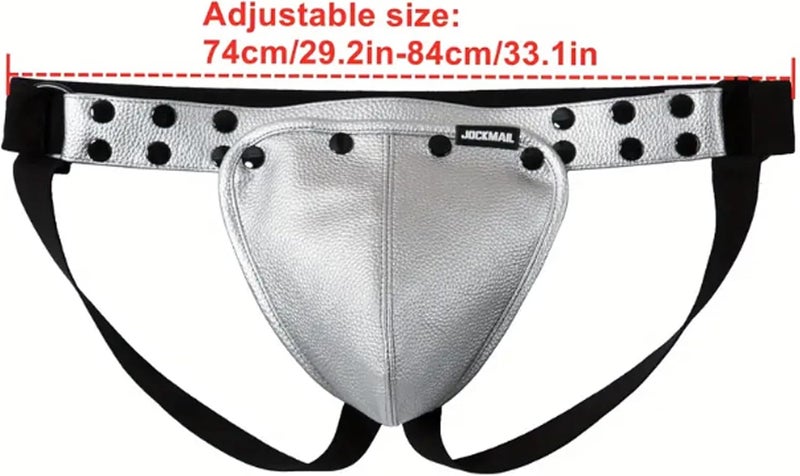 JOCKMAIL Men's Jockstrap Underwear Breathable Jock Strap Adjustable Underwears with Removeable Pouch Men Jock Strap - Image 2